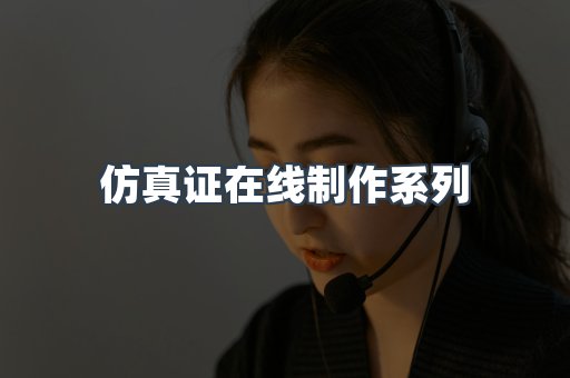 仿真证在线制作